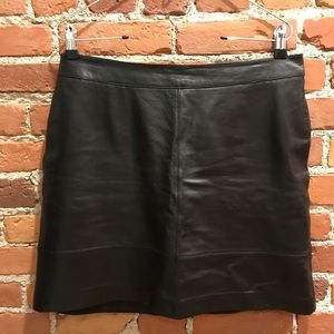 Leather skirt (NWT)